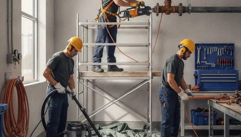 Emergency plumber serving Stockton, CA homes with fast burst pipe and leak repair