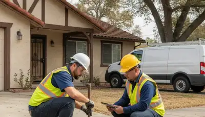 Stockton, CA plumbing repair service truck for emergency leak and drain repairs
