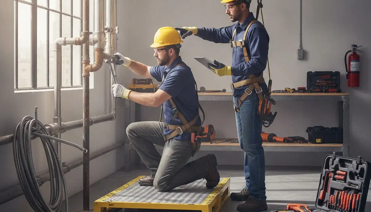 Stockton, CA plumber repairs a home leak on aging pipes for reliable plumbing service