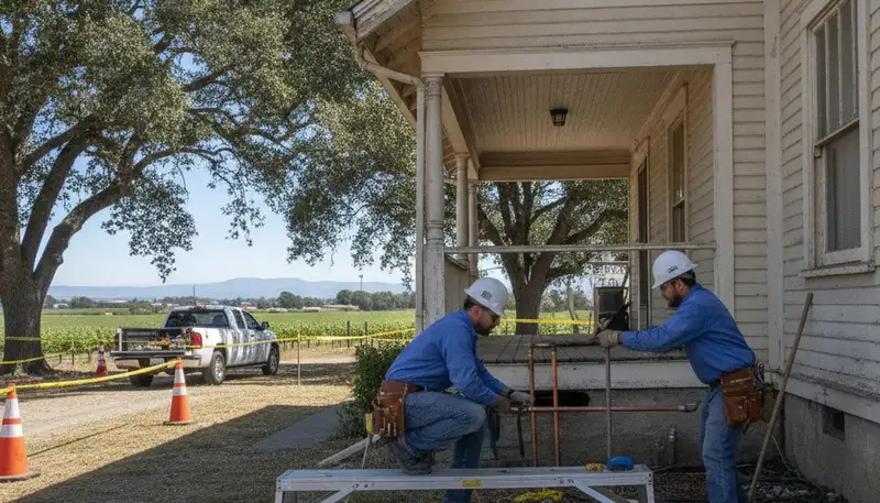 Stockton, CA plumbing repair team providing professional residential and commercial service
