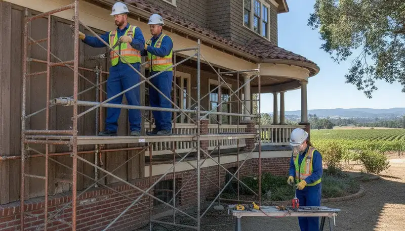 Stockton, CA plumbing repair technician providing residential pipe and leak repair service