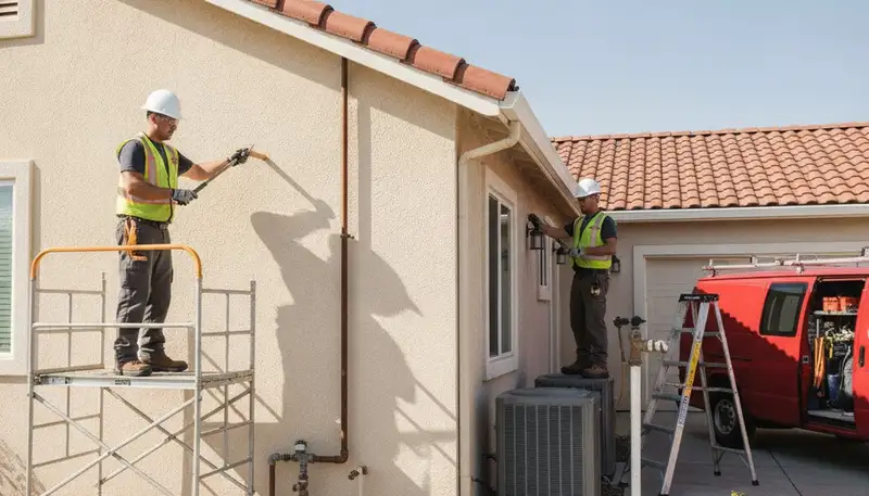 Stockton, CA plumber servicing residential plumbing repairs for local homes