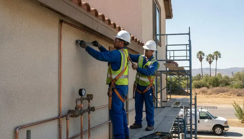 Stockton, CA plumber providing expert plumbing repair for residential and commercial service calls