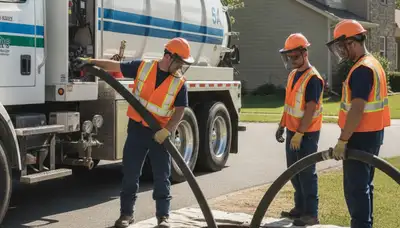 Septic pumping service for Stockton, CA homes by On Call Plumbers