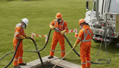 Septic tank cleaning service in Stockton, CA by On Call Plumbers