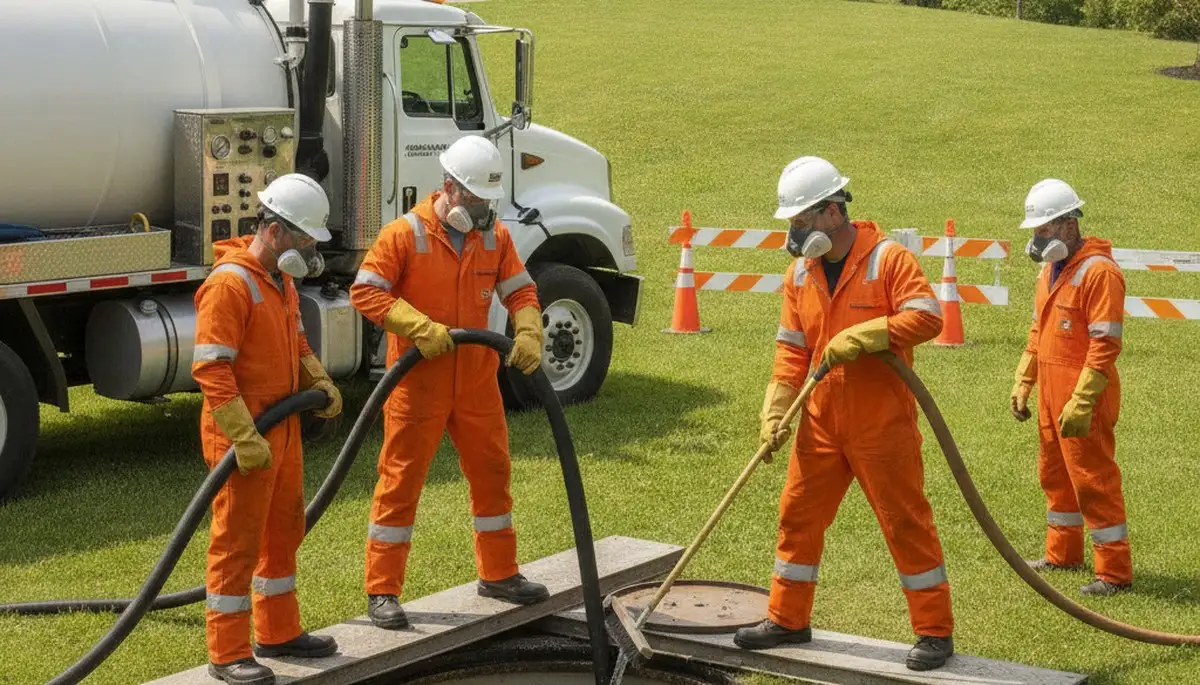 Septic tank cleaning service in Stockton, CA by On Call Plumbers