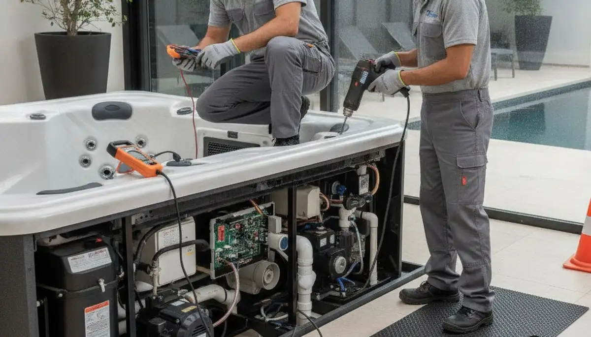 Spa repair service for Stockton, CA homes by local plumbers