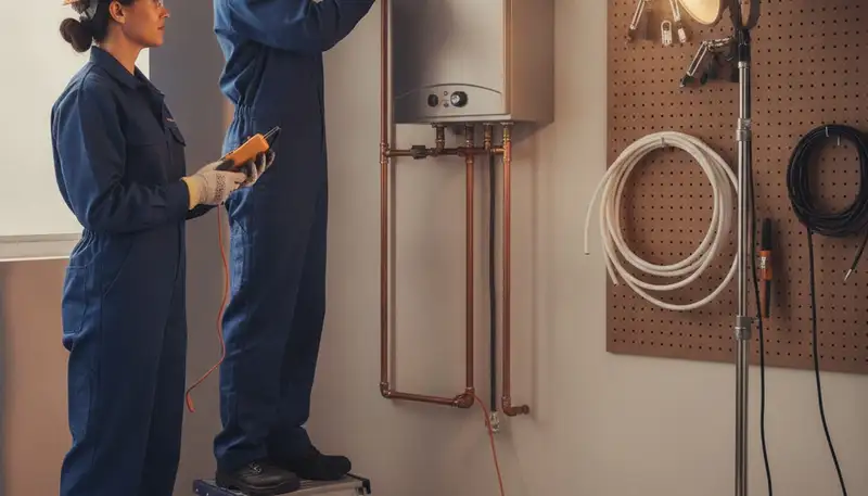 Tankless water heater installation service for Stockton, CA homes